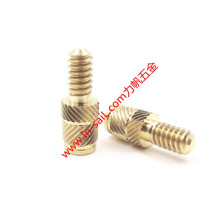 Male Hot Melt Outer Knurled Inserted Nut with in-Mold